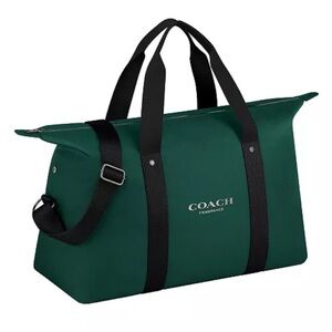 Coach Fragrances Weekender Duffle bag in Dark Green NEW